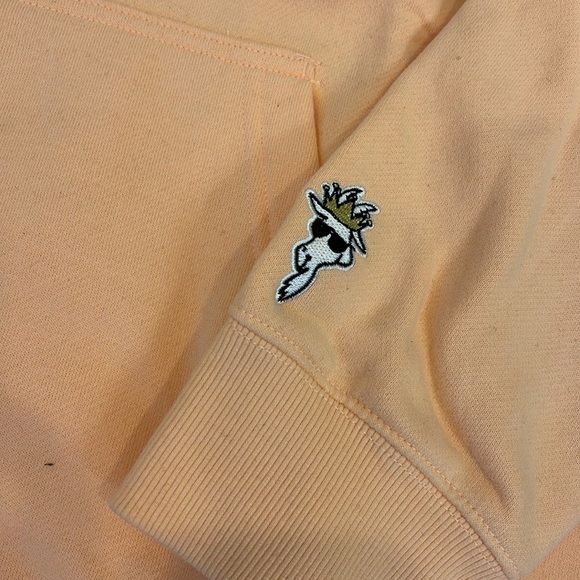 GOAT HOODIE Orange (Pea) Graphic Hoodie - Picture 4 of 5